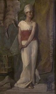 Rose Garden by Thomas Wilmer Dewing