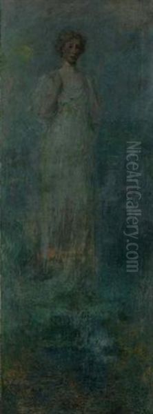 Figure In Moonlight - view 1
