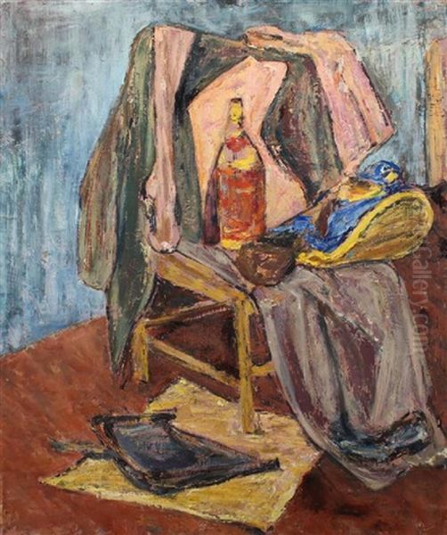 Still Life Painting In An Interior Setting - view 1