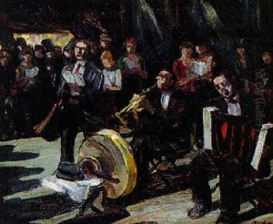 L'orchestre De Jazz by Rene Deydier