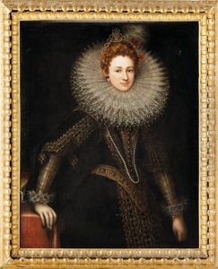 Ritratto Di Dama Con Collana Di Perle by Guilliam van Deynum