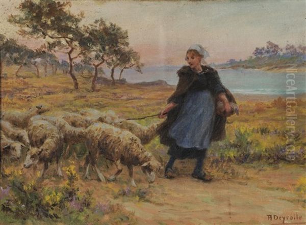 Bergere Et Ses Moutons - view 1