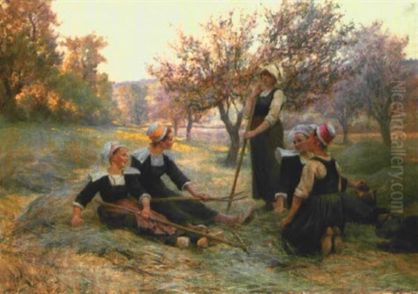 La Fin De La Journee Des Faneuses - view 1