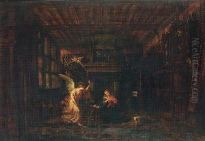 The Annunciation by Lodewyck de Deyster