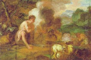 Kain Und Abel Opfern Gott