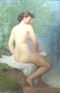 Jeune Femme Au Bain