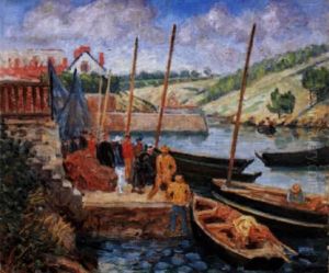 Animation Sur La Cale De Port De Merrien Animation Sur La Cale De Port De Merrien
