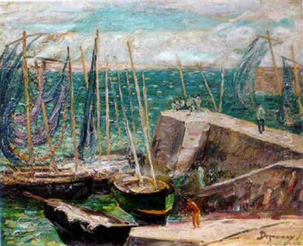 Barques Sardinieres Filets Au Vent - view 1