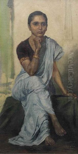 Untitled (seated Lady) - view 1