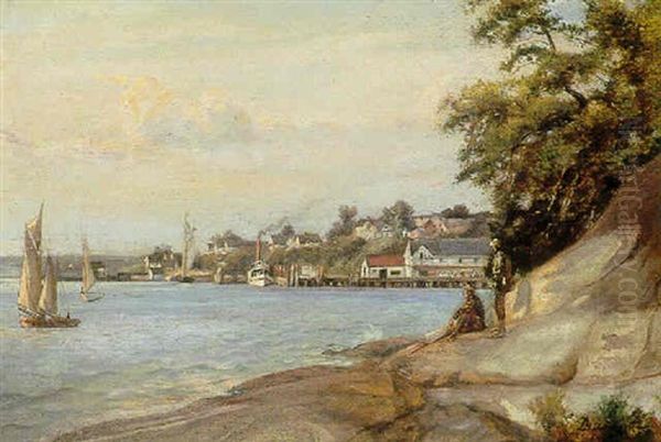 Evening Along The Shoreline - view 1