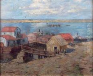 Les Bords De La Baltique by Lazar Mikhajlowitsch Diamant