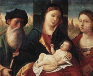The Holy Family by Benedetto Diana