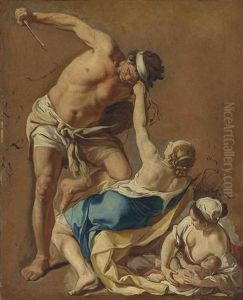 A Modello For The Massacre Of The Innocents by Giacinto Diana
