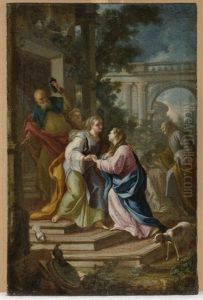 La Visitation by Giacinto Diana