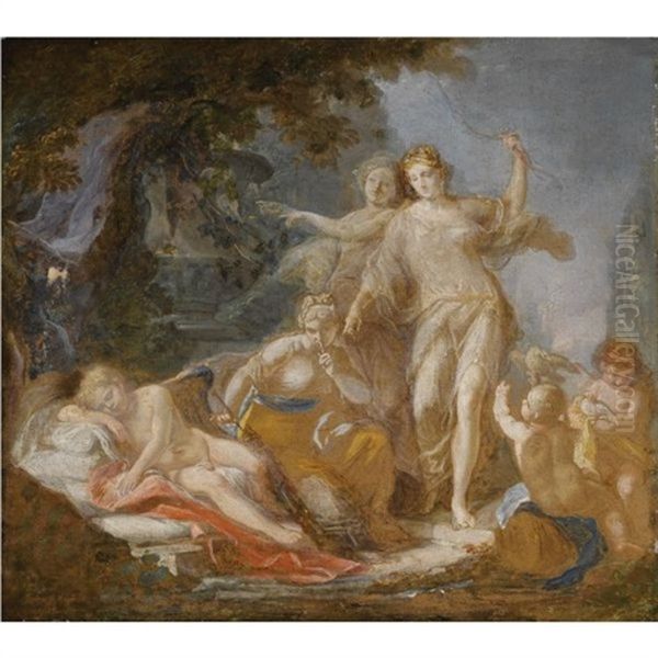 Venus Stealing Cupid's Bow - view 1