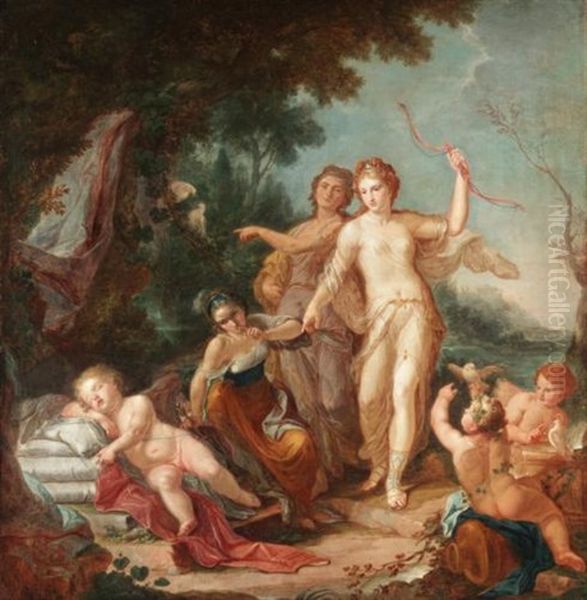 Venus Stealing Cupid's Bow - view 1