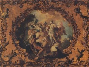The Judgement Of Paris by Giacinto Diana