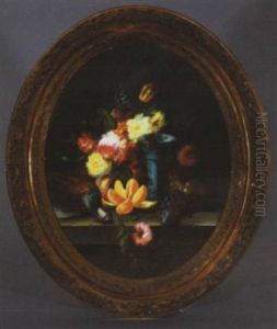 Still Life With Flowers, Fruit And Fowl