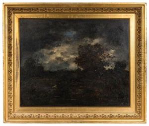 Forest Landscape by Narcisse Virgile Diaz de la Pena