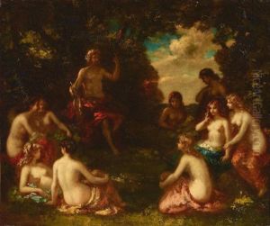 Nymphes En Sous-bois by Narcisse Virgile Diaz de la Pena