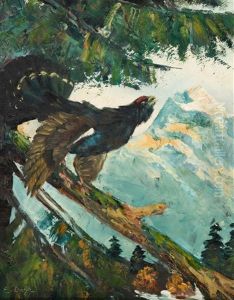 Balzender Auerhahn by Erich Dichtl