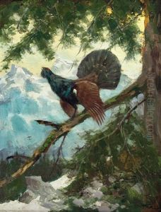 Balzender Auerhahn by Erich Dichtl