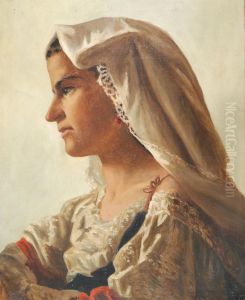 Fanciulla Col Velo by Carlo Arditi Di Castelvetere