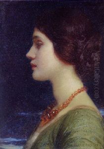 Portrait Of Dora by Frank Dicksee