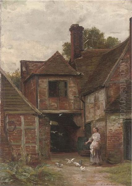 Feeding The Doves - view 1