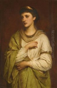 A Roman Maiden by Thomas Francis Dicksee