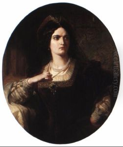 Kate - Taming Of The Shrew, Act Ii, Scene I by Thomas Francis Dicksee