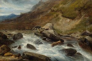 Reichenbach Bei Rosenlaui by Francois Diday