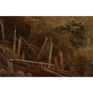 Foret Apres L'orage by Francois Diday