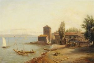 Le Port De La Scie, Depuis Le Rempart Aux Eaux-vives