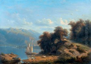 Lac De Geneve by Francois Diday