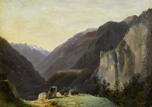 Rast Im Grunen by Francois Diday