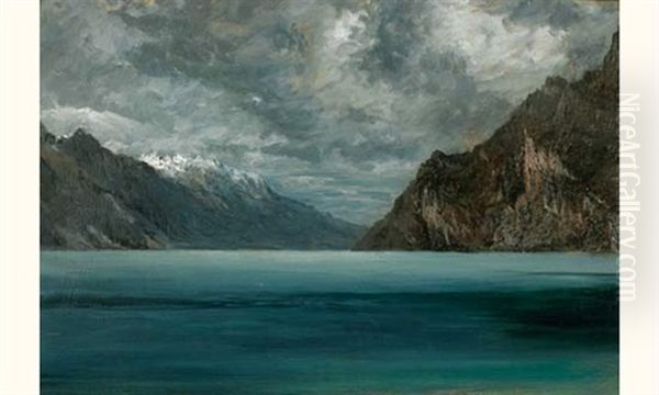 Vue Du Lac De Silvaplanersee En Suisse - view 1