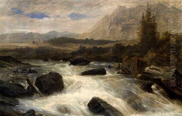 Reichenbach Bei Der Rosenlaui, Stromendes Wasser - view 1