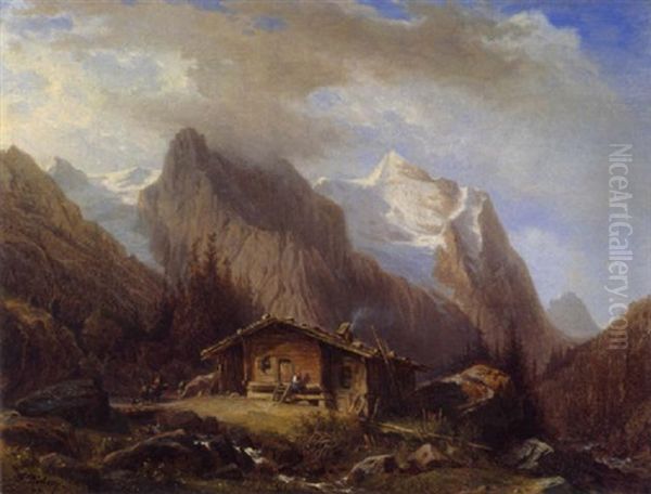La Grande Scheidegg Et Le Wetterhorn - view 1