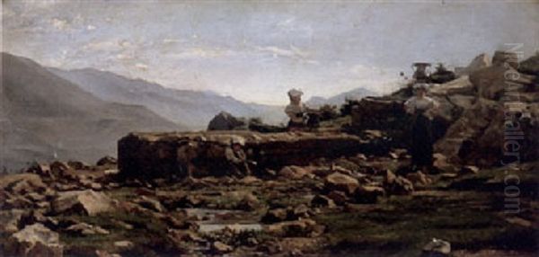 Italienische Gebirgslandschaft - view 1