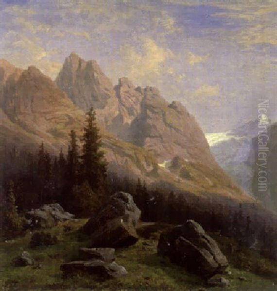 Les Engelhorner, Chemin De Rosenlaui - view 1