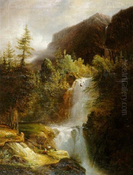 Paysage A La Cascade - view 1