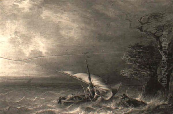 A Shipwreck In Stormy Weather - view 1