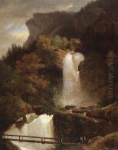 Handeckfall by Francois Diday