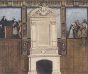 Entwurf Fur Ein Interieur by Jules Didier