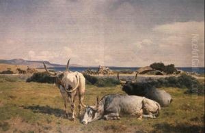 Zwischen Rom Und Civita Vecchia by Jules Didier