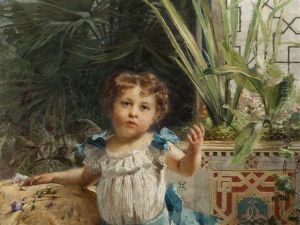Portrait Of A Child by Francesco Didioni