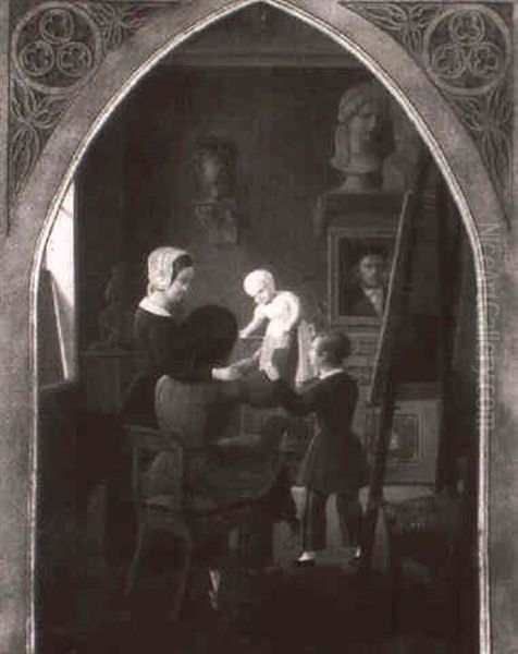 Der Kunstler Mit Seiner Familie - view 1