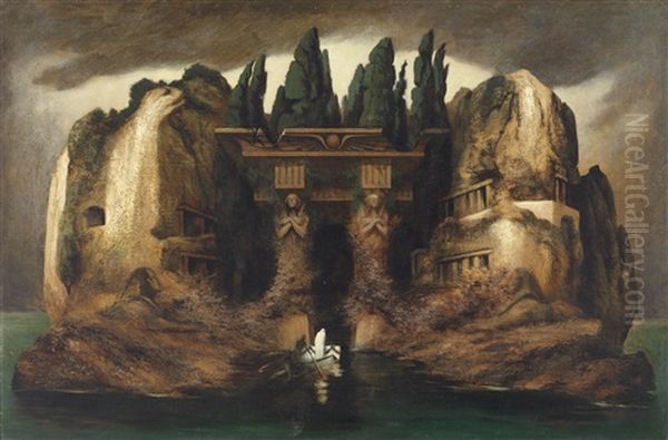Toteninsel (after Arnold Bocklin) - view 1