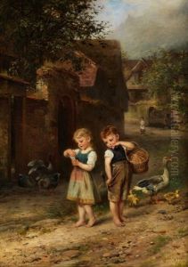Die Kleinen Gansehirten by Anton Heinrich Dieffenbach